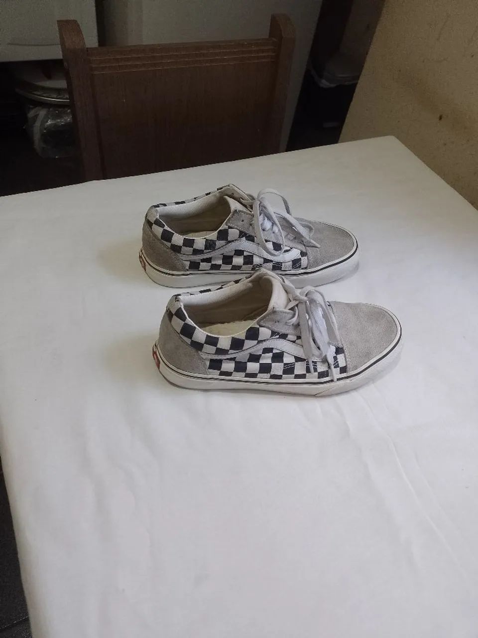 Tênis vans old skool checkeboard xadrez N°37