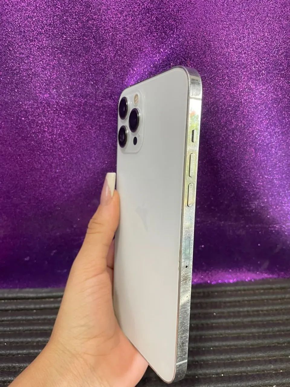 IPHONE 12 PRO MAX BRANCO 256GB - Foto 2