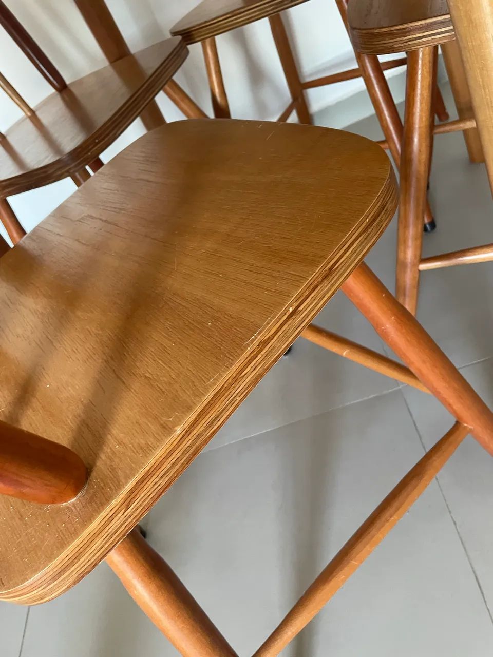 Mesa/ Jogo De Jantar 90 Cm + 04 Cadeiras - Foto 3