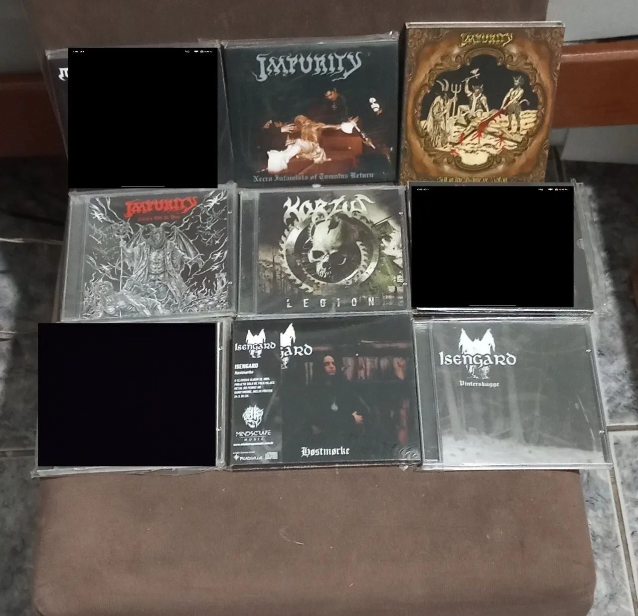 CDs Black, Thrash Metal Zerados e Seminovos. 