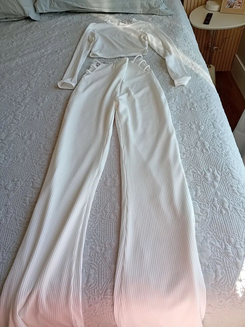 Conjunto branco P  - Foto 4