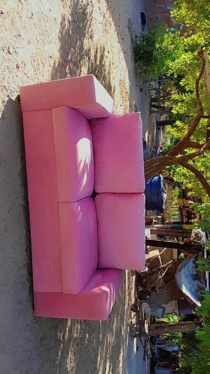Sofá Rosa (Pronto à entrega) - Foto 3