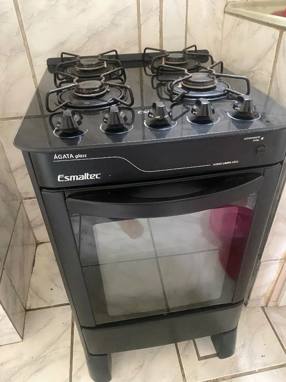 Folgao esmaltec acendimento automático bem conservado