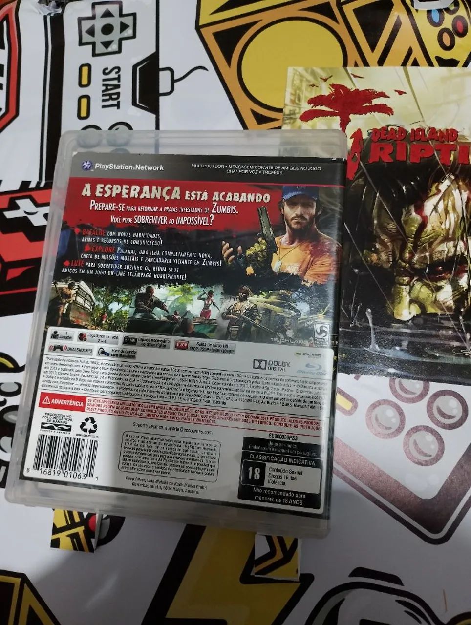 Dead Island Riptide PS3 completo faço Olx pay  - Foto 6