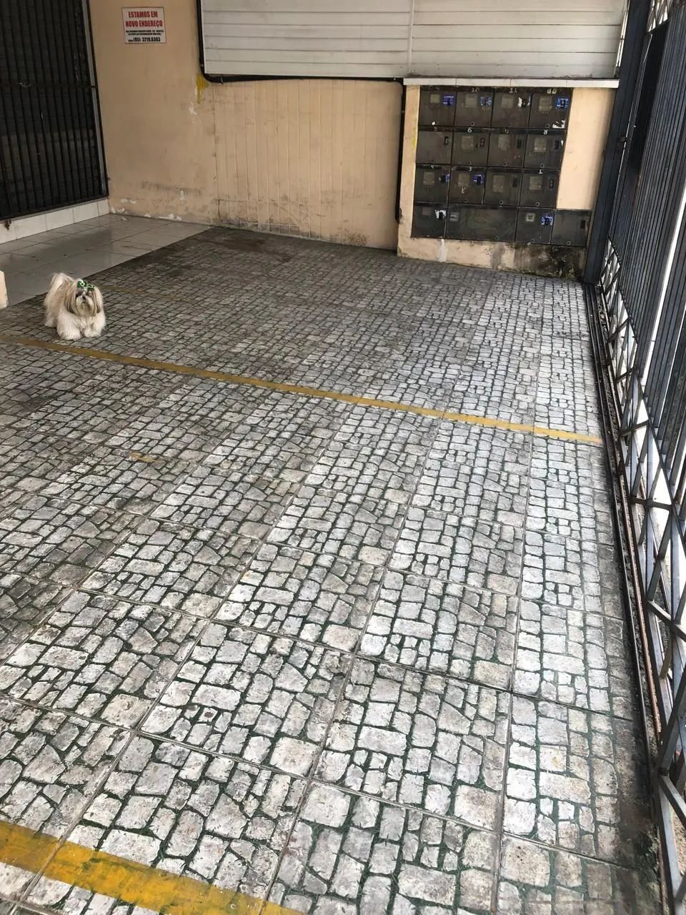 Prédio comercial nascente na Av. Gomes de Matos