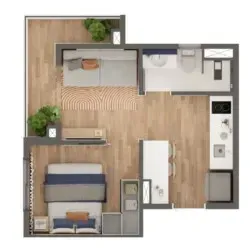 PLANTA 24m²