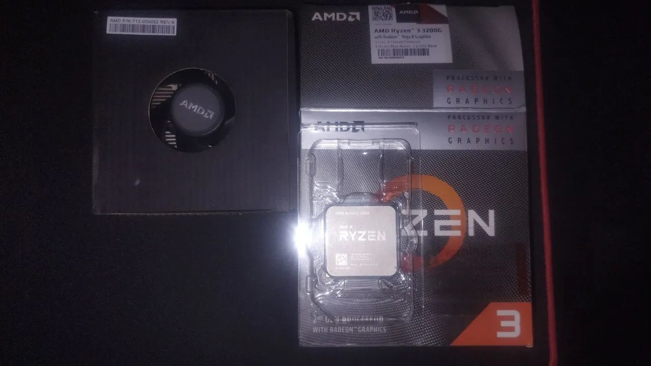 Vendo ryzen 3 3200g (vídeo integrado)