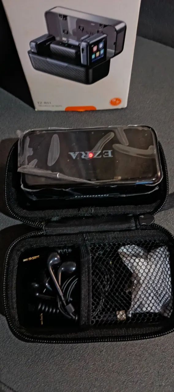 Kit microfone lapela novo na caixa - Foto 5