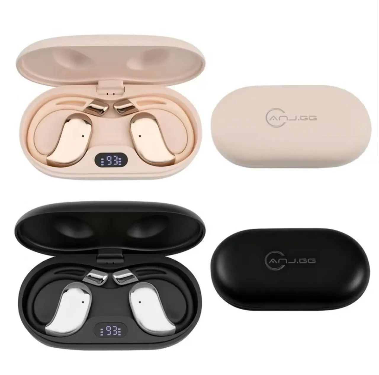 Fone Bluetooth de gancho ideal para prática de exercícios com bateria de até 12h00 - Foto 5