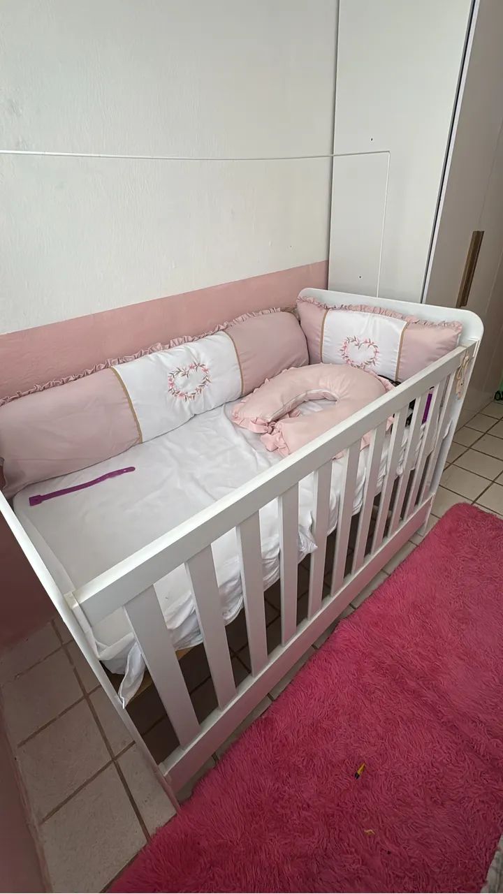 Berço novo! Desmontado já  - Foto 2