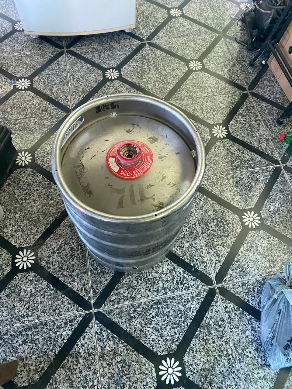 Barril de chopp vazio 
