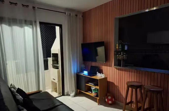 Apto 200m da Praia | Churrasqueira + Cinema - Foto 4