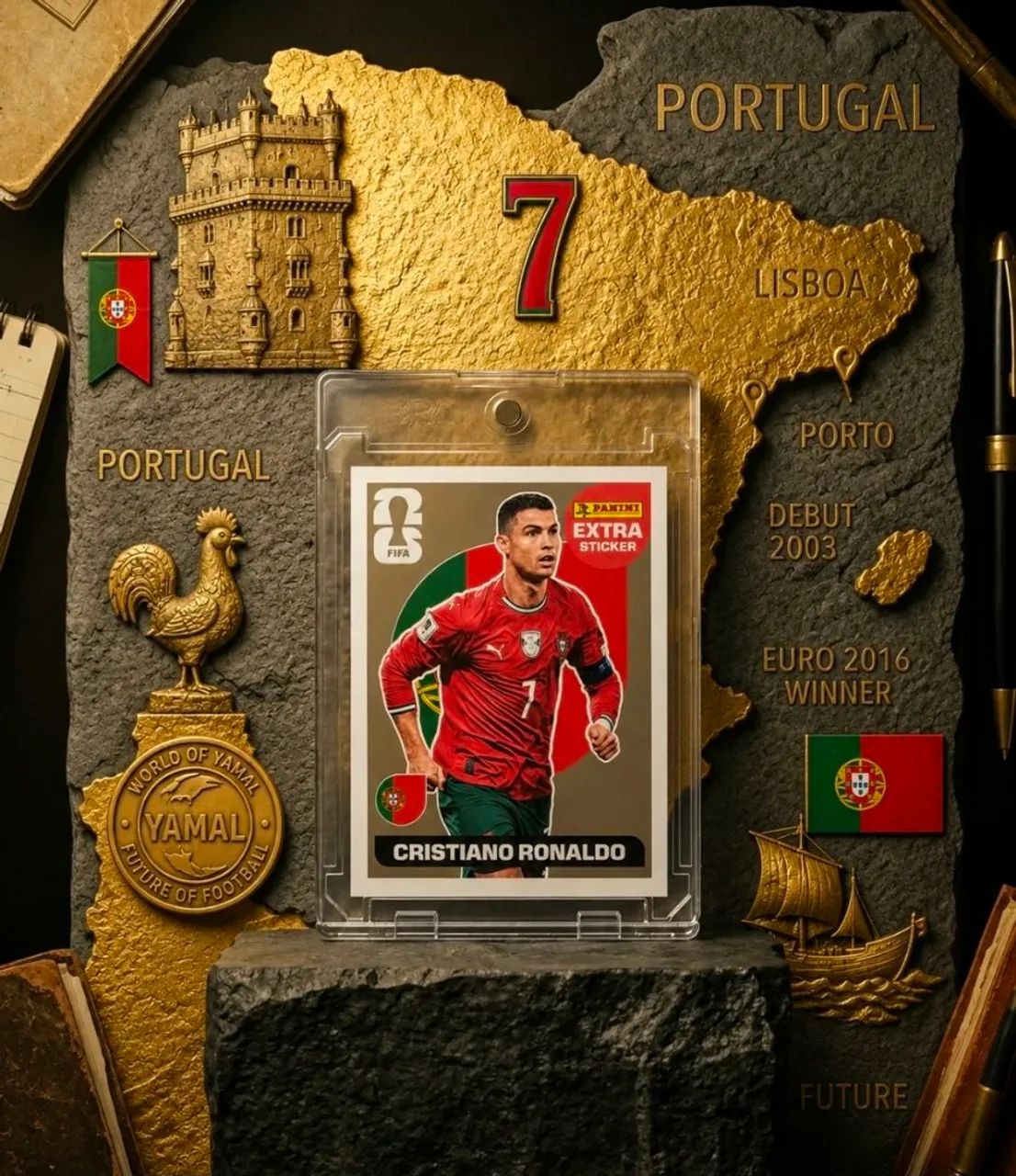 Figurinha Legend da Copa de 2026