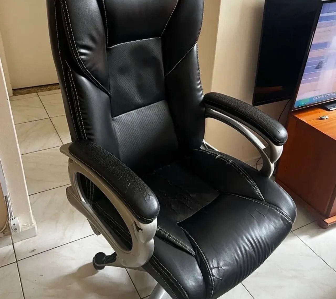 Cadeira escritório gamer - Foto 2