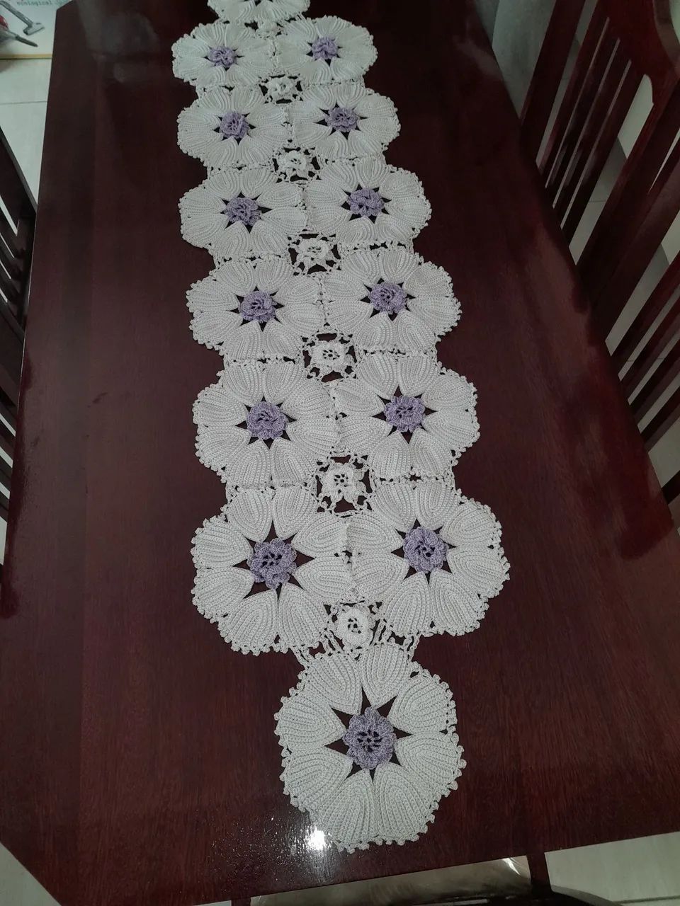 caminho de mesa - Foto 4