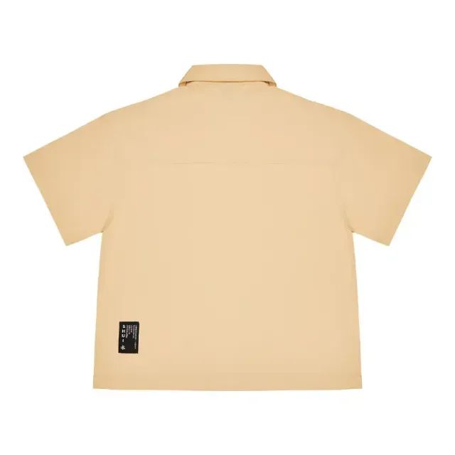 camisa shui capanga triad bege - m - Foto 2