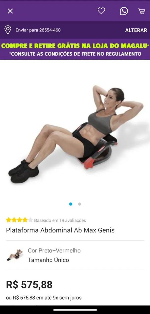 Plataforma abdominal ABS Ab-Max Xgenis - Foto 5