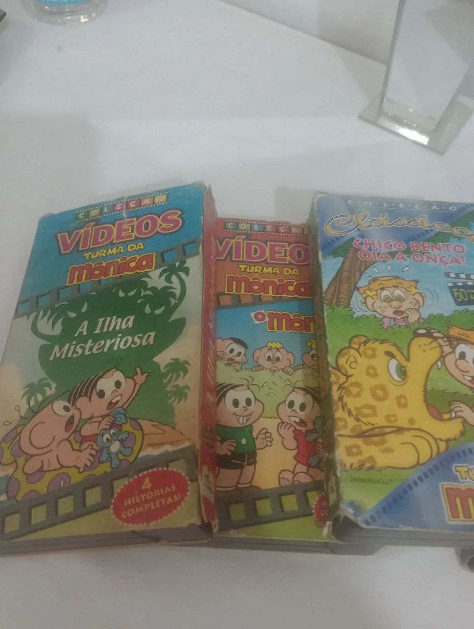 Fitas VHS para coleção 