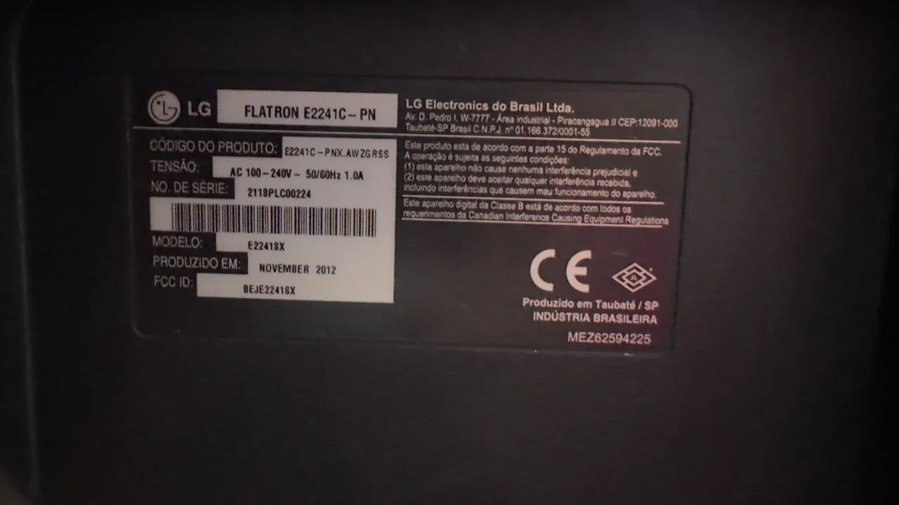 Monitor LG Flatron 21,5? Full HD LED E2241C-PN - Foto 3