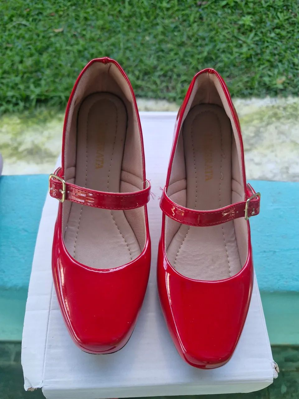 Salto vermelho  - Foto 2