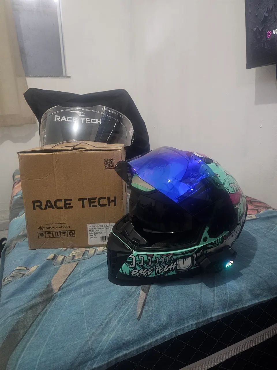 Capacete race tech volt 