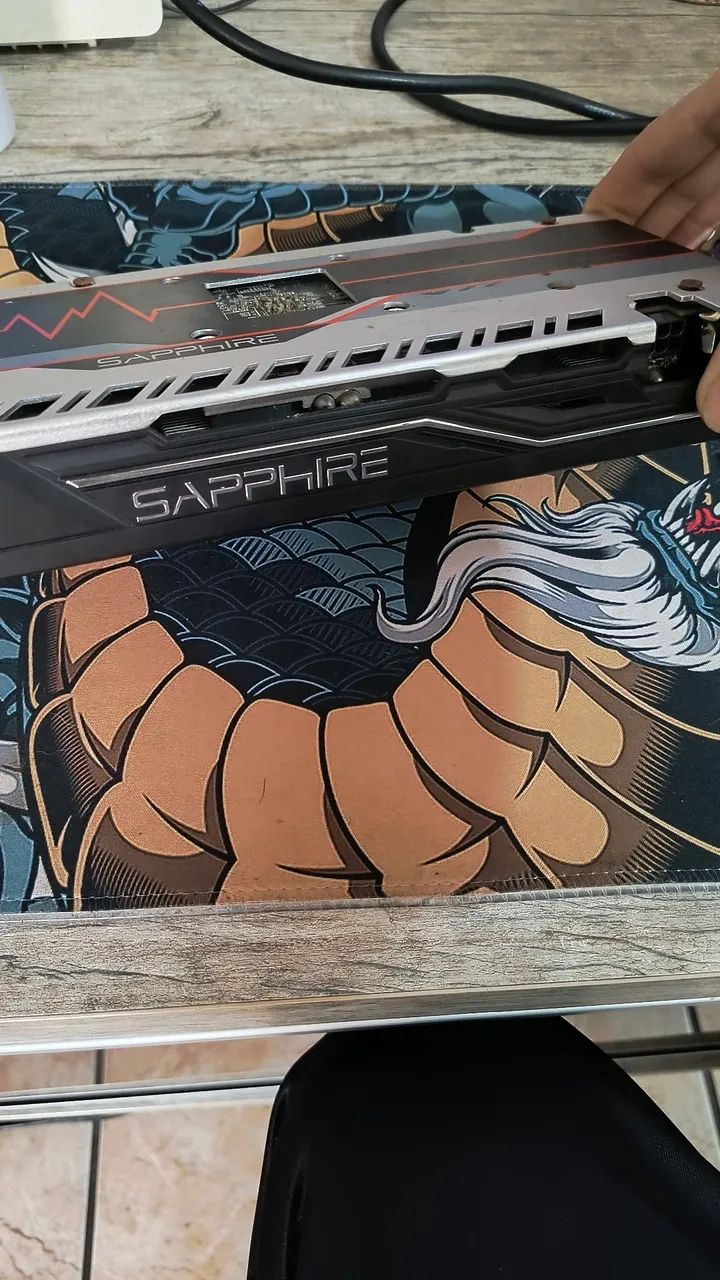 Placa de vídeo RX 570 4GB funcionando perfeito 