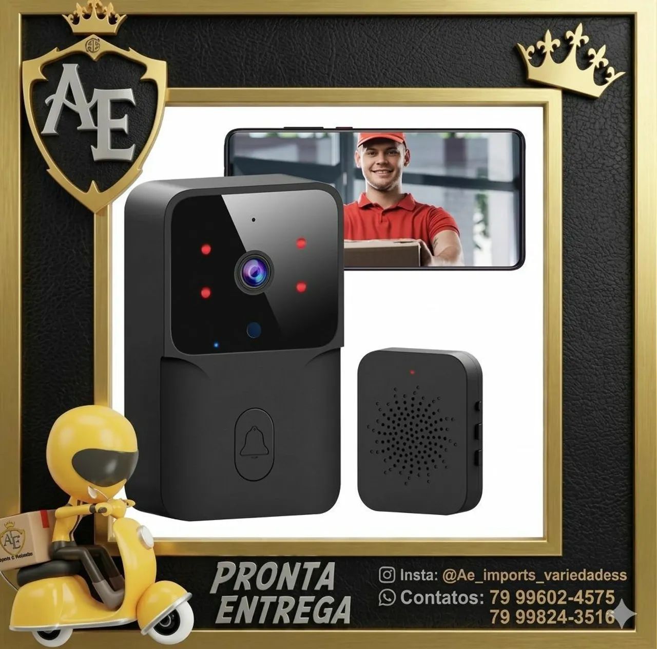 Interfone com camera 