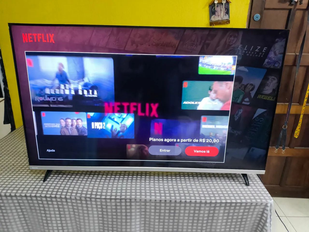 Tv smart 4k 50 polegadas Philips com wi-fi funcionando perfeitamente. - Foto 3