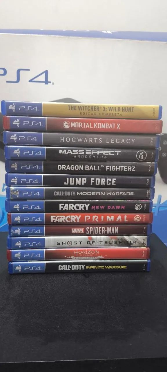 PS4 COM CONTROLE E 13 JOGOS  - Foto 3