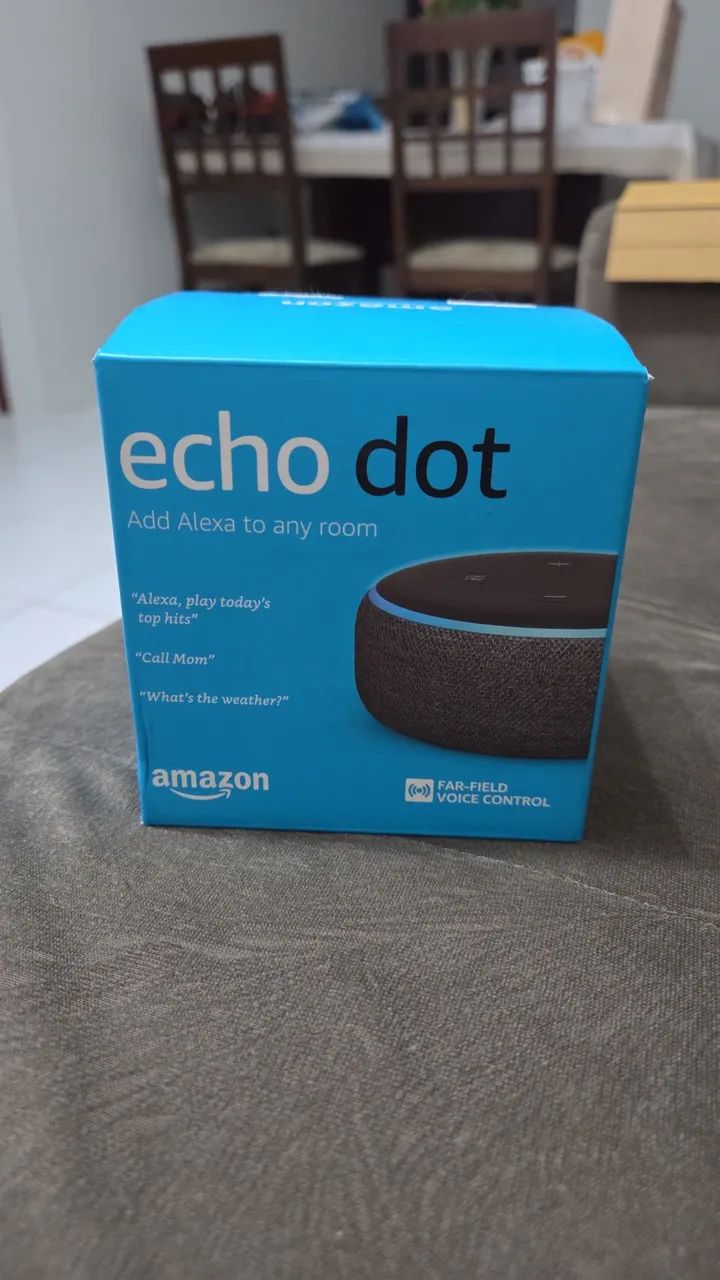 ALEXA ECHO DOT 3° GERAÇÃO