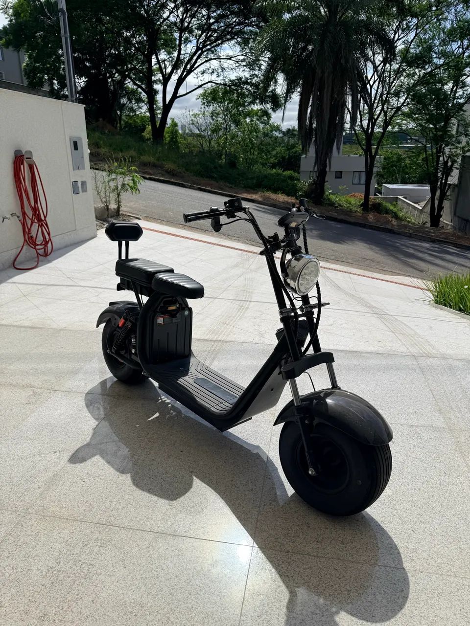 Scooter elétrica 2000w - Preta