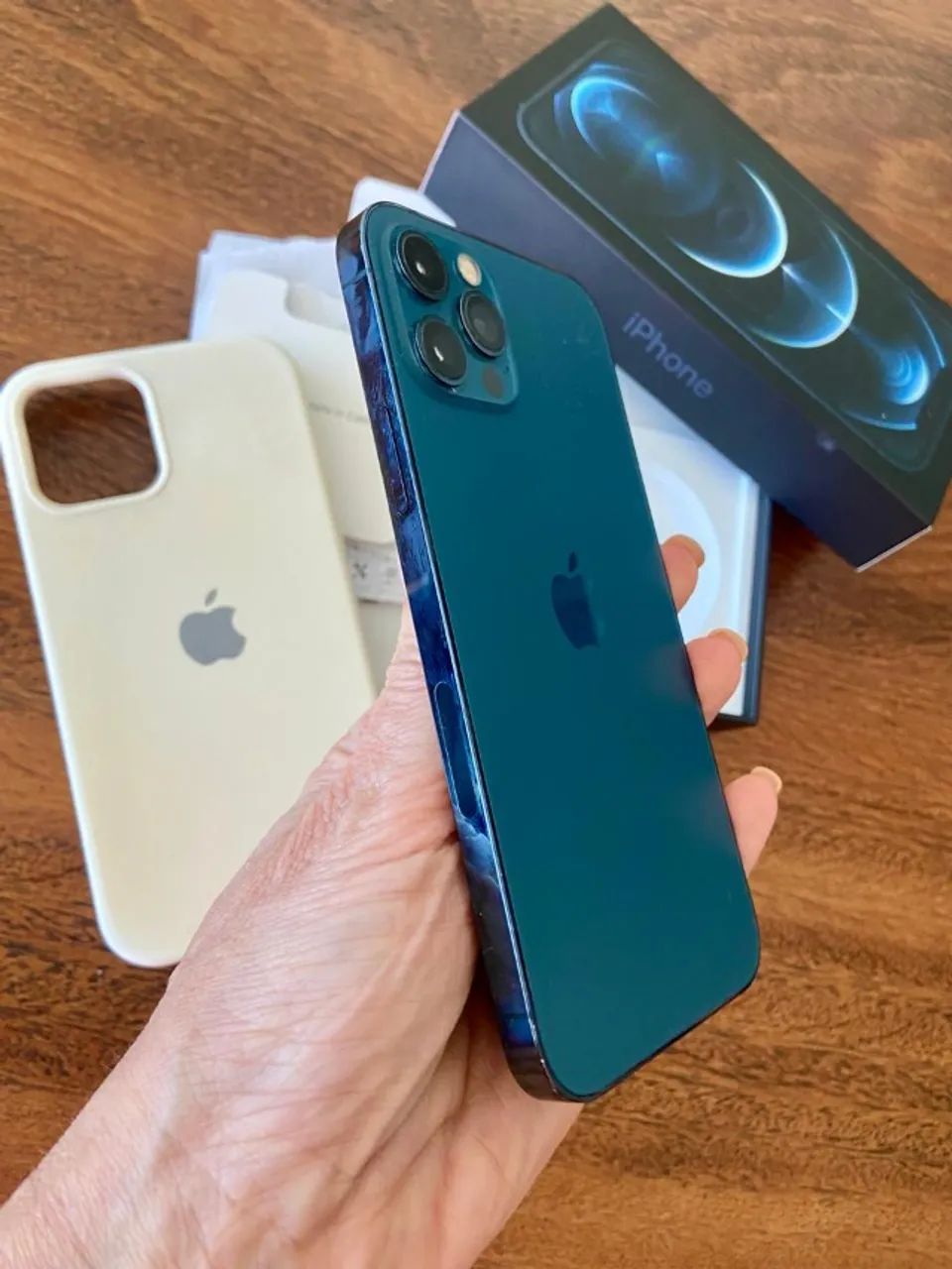 iPhone12 Pro 　 iPhone 12 Pro 128GB Azul Pacifico com Tela 6.1