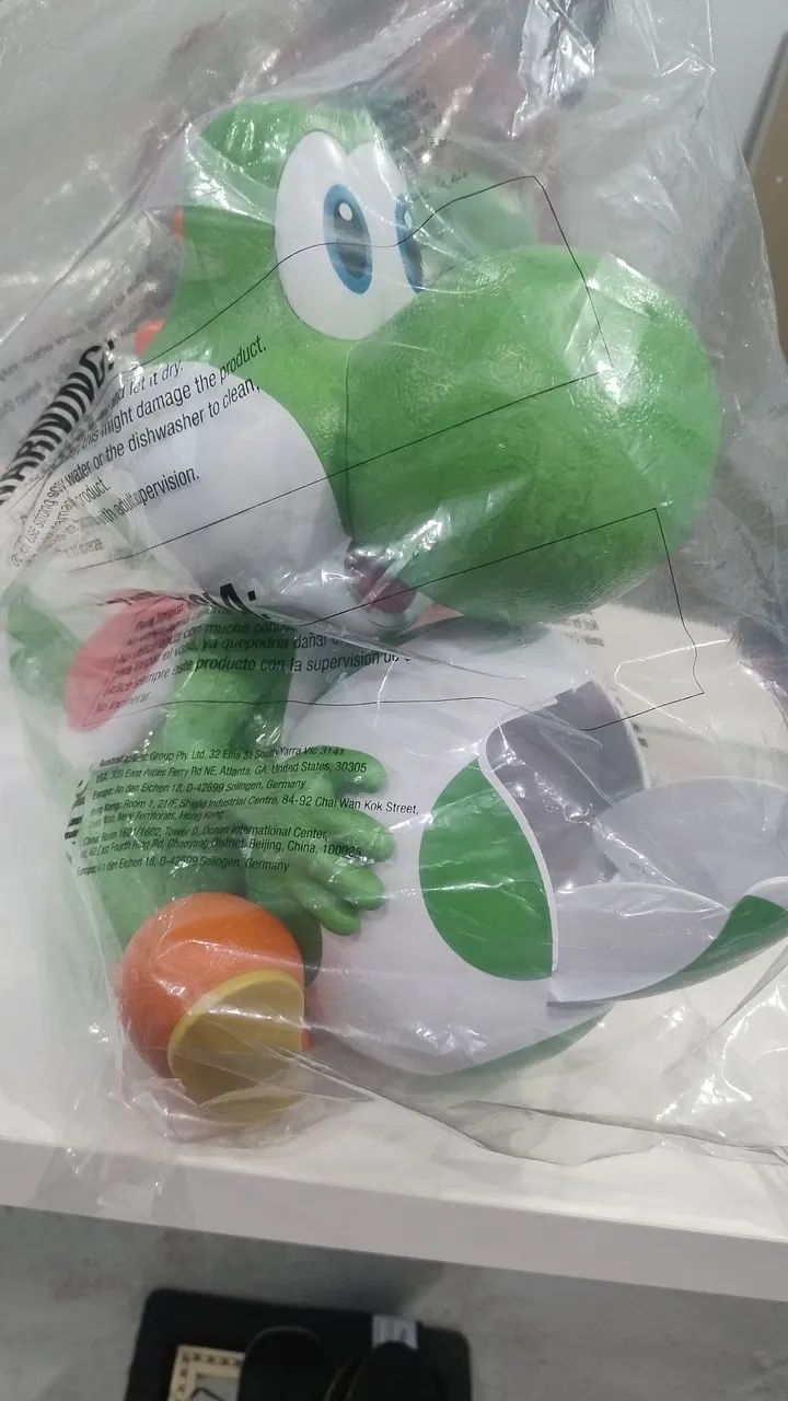 2026 Nintendo Super Mario Galaxy, o filme. Balde de pipoca Yoshi 