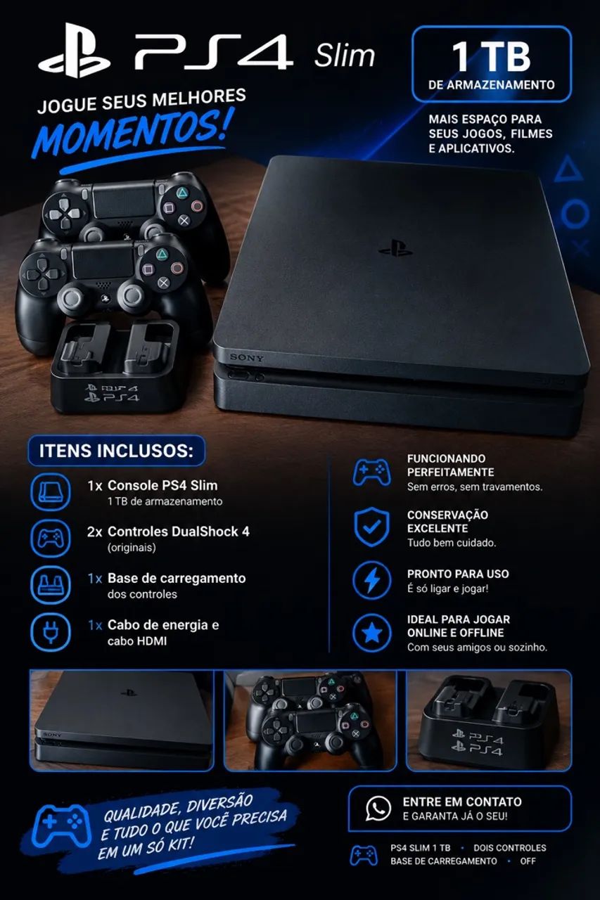 PS4 de 1 TB