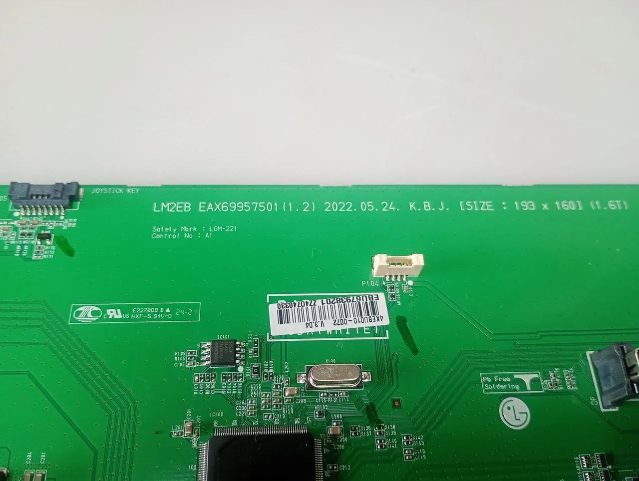 placa principal monitor LG Mod: 27gs60f-b funcionando perfeitamente  - Foto 2