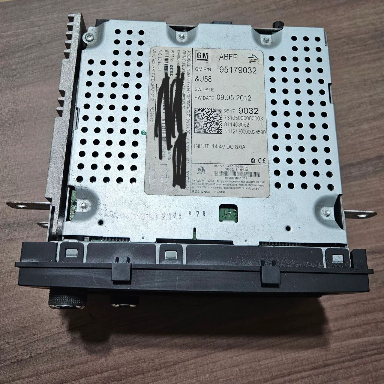 Rádio original Chevrolet Spin Cobalt 2011/2015 - Foto 3