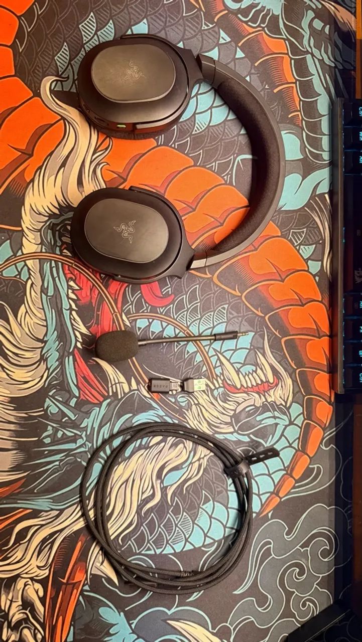 HEADSET RAZER PC E PS5 TOP DE LINHA  - Foto 2