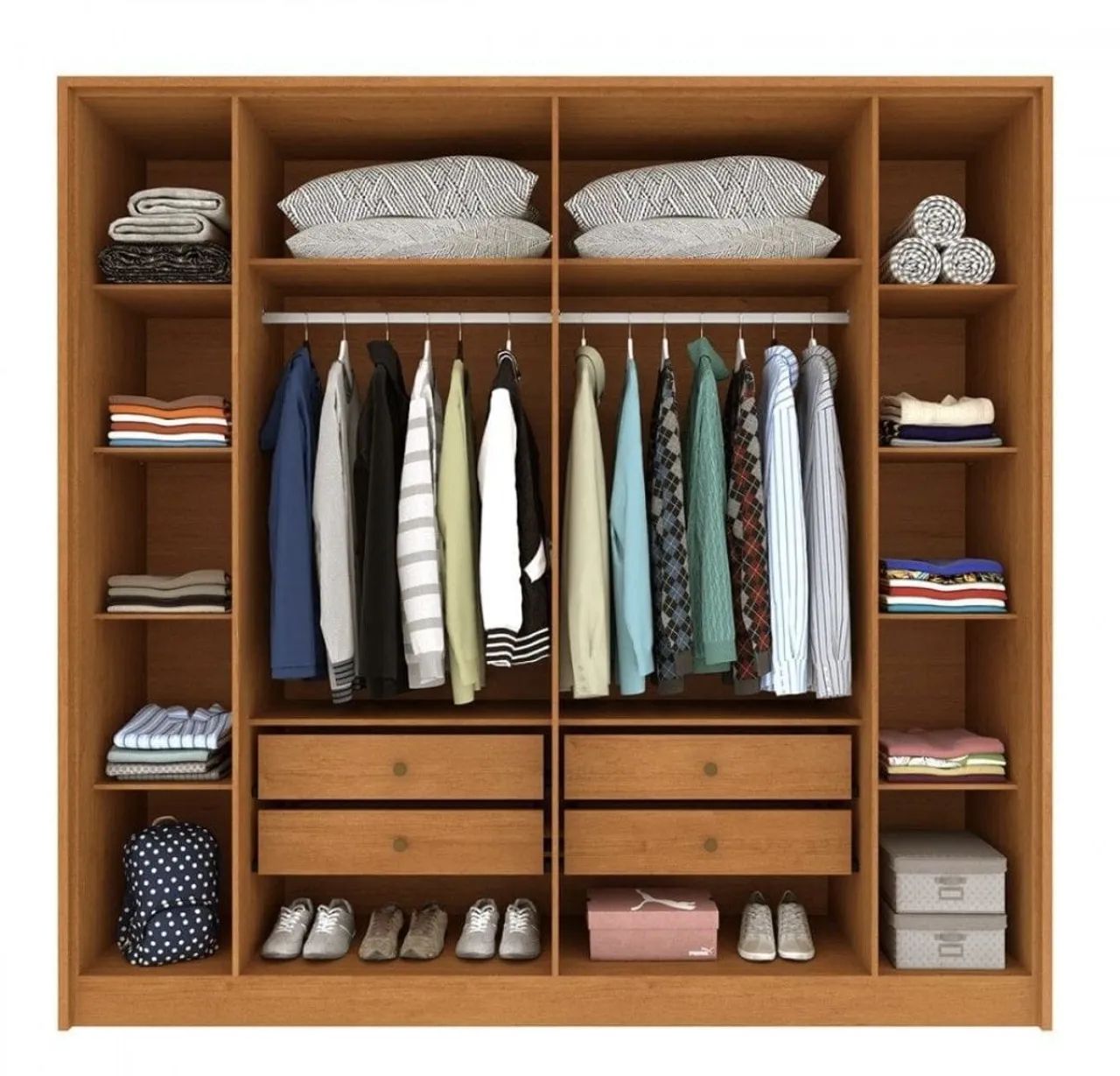 Guarda-roupa espaçoso casal  - Foto 3
