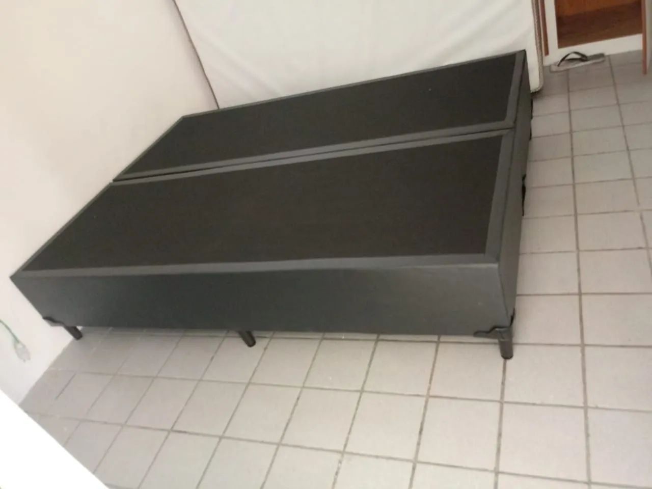 Base box bipartido 138x188x40cm  - Foto 3