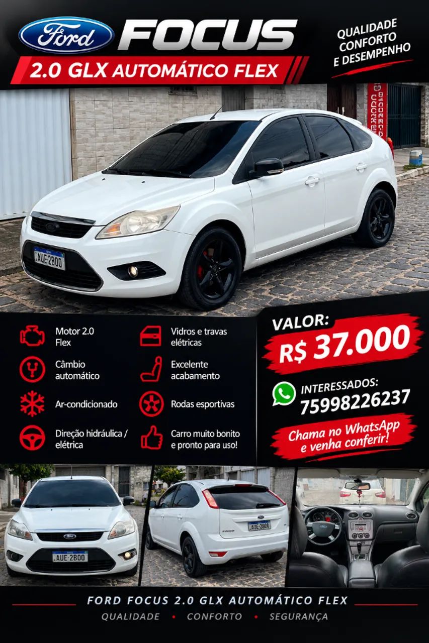 Ford Focus Focus 2.0 16V/SE/SE Plus Flex 5p Aut. 2013