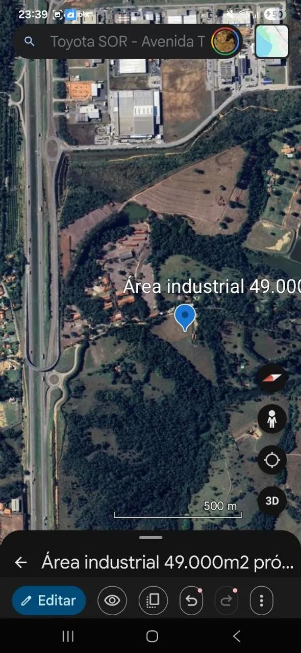 ÁREA INDUSTRIAL PRÓXIMO À TOYOTA  49.000 m2 - Foto 4