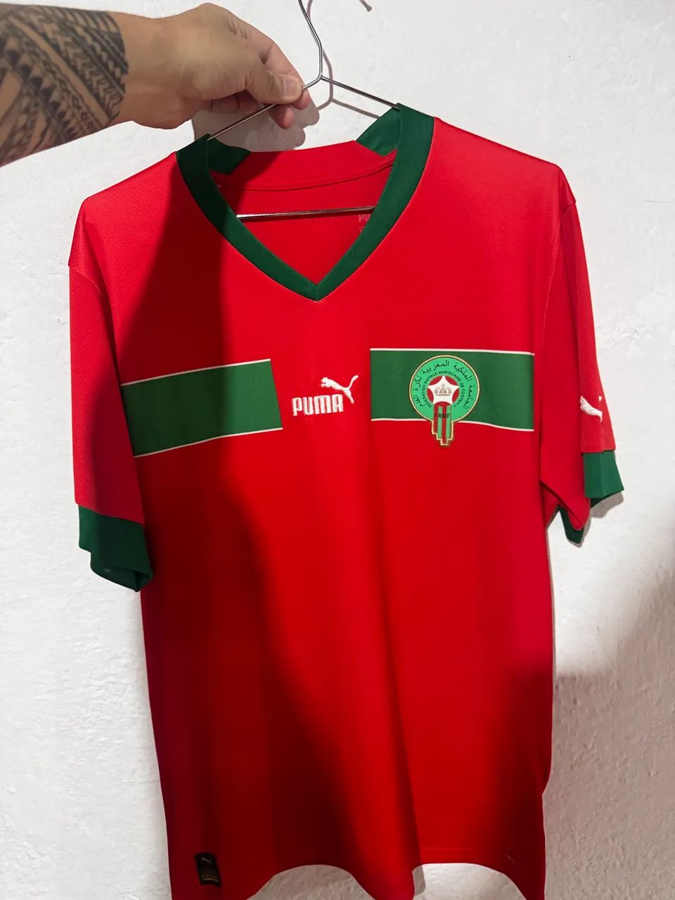 Camisa seleção marroquina