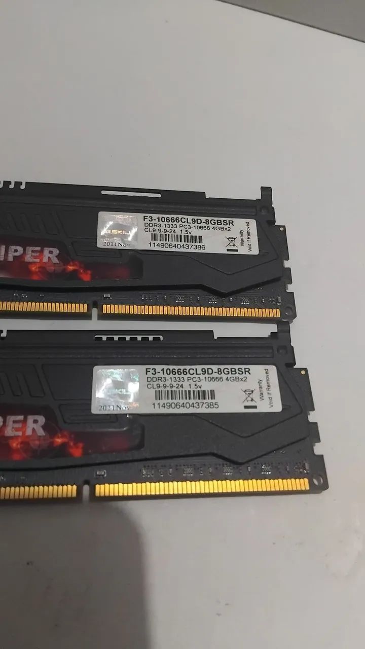 Memoria Gskill 2x4gb DDR3 - Foto 3