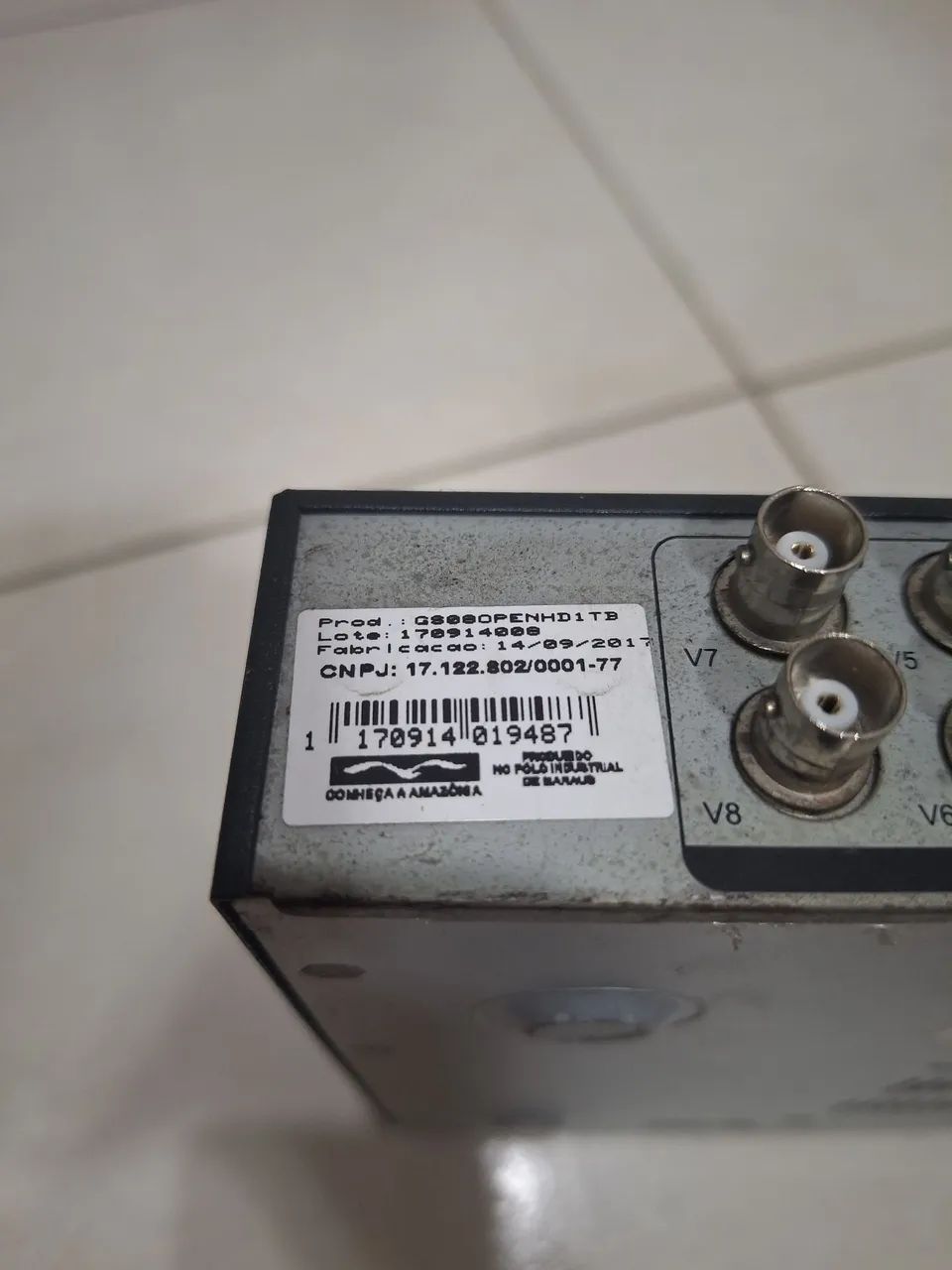 DVR Giga - 08 entrada para câmeras  - Foto 4