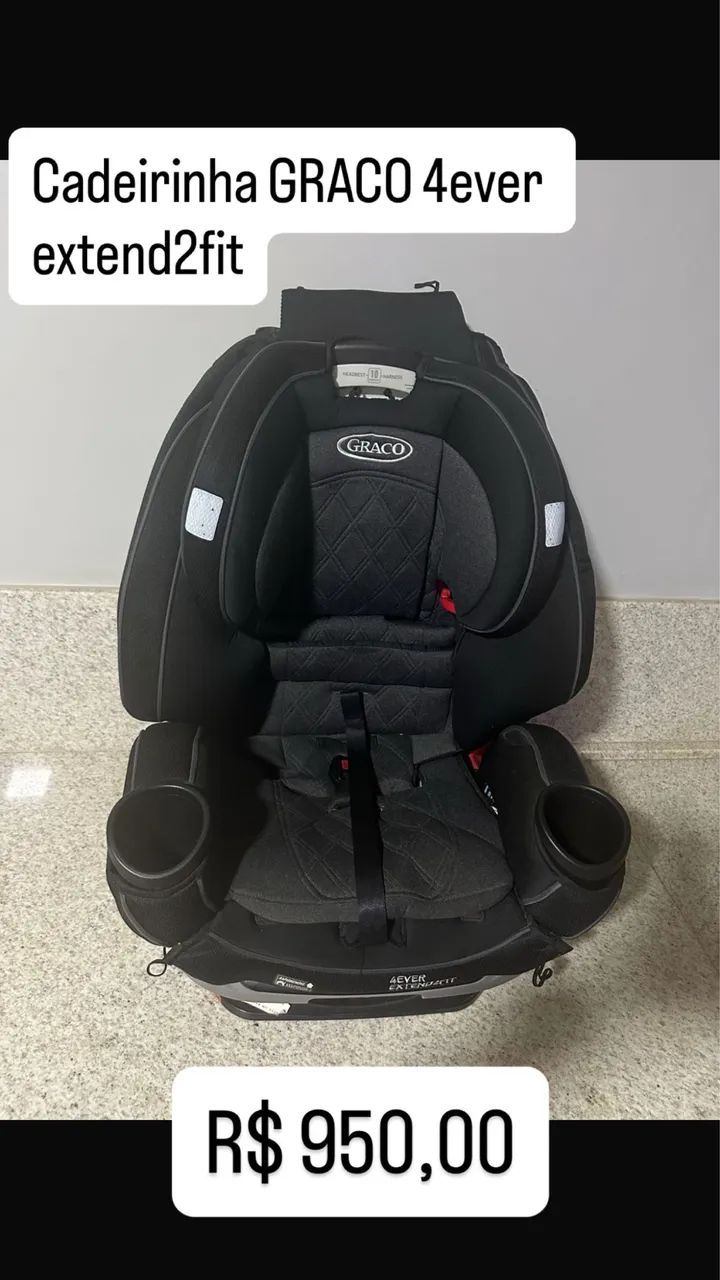 Cadeirinha Graco 4ever extend2fit