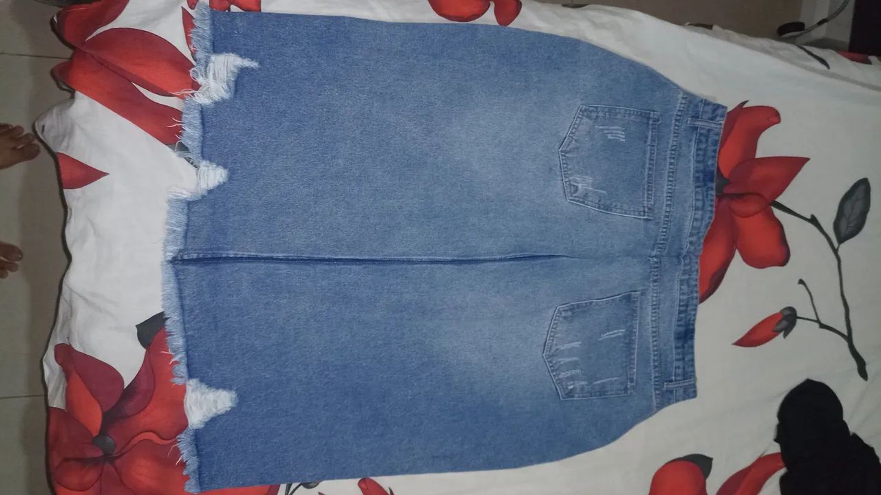 Saia Jeans NOVA TAM 46 - Foto 4