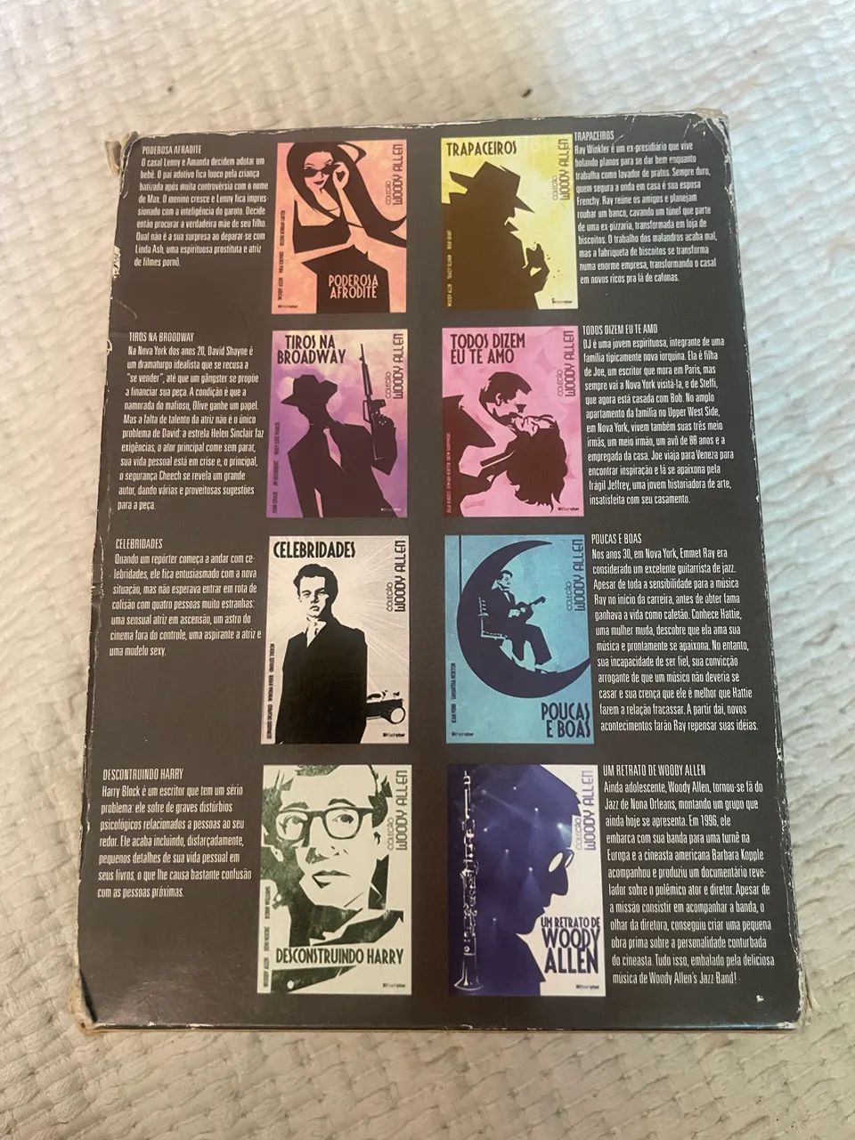Coleção Woody Allen - 8 box luxo DVDs - Foto 3