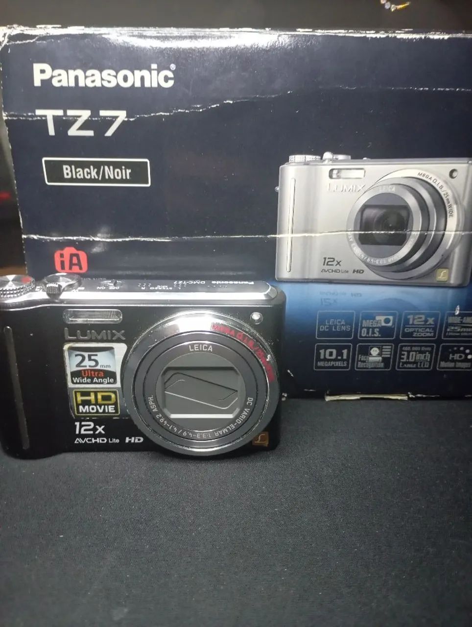 Kit Camera Digital Lumix TZ7
