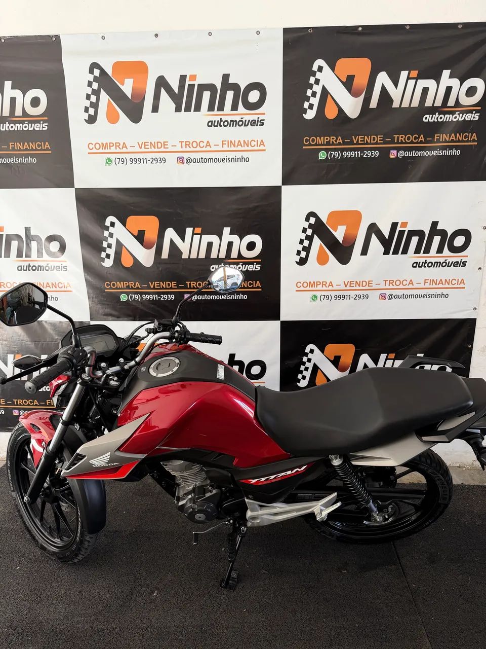 Titan abs 2025/25 com apenas 9.000 km - Foto 3