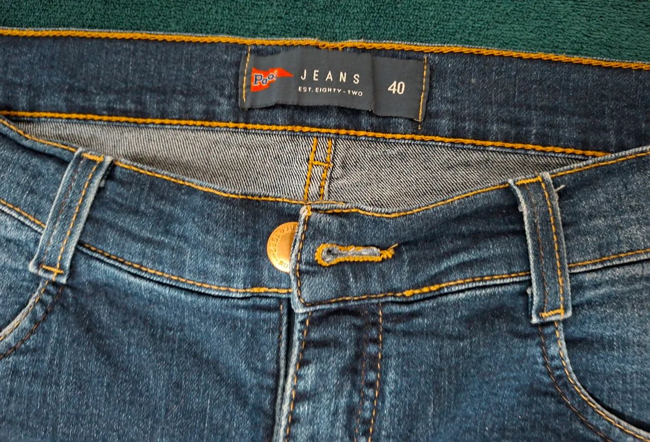 CALÇA JEANS MASCULINA NÚMERO 40 - Foto 2